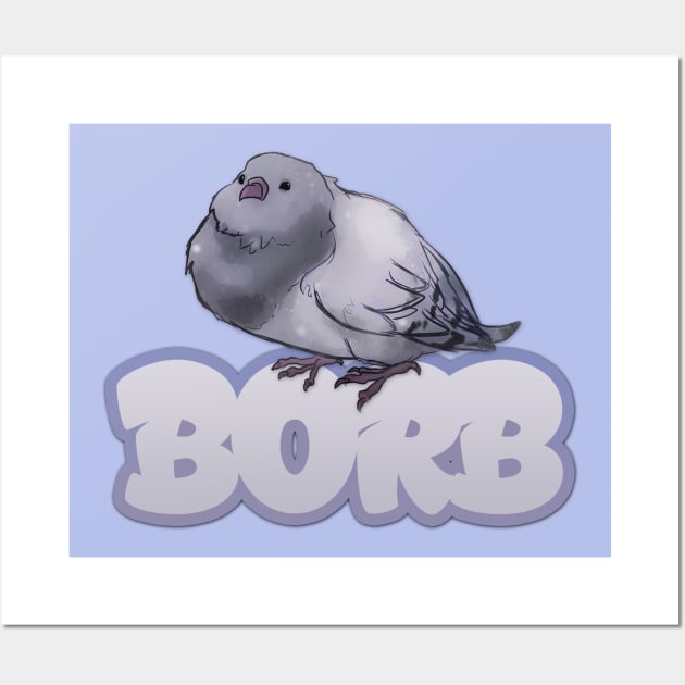 BORB Wall Art by NerdWordApparel